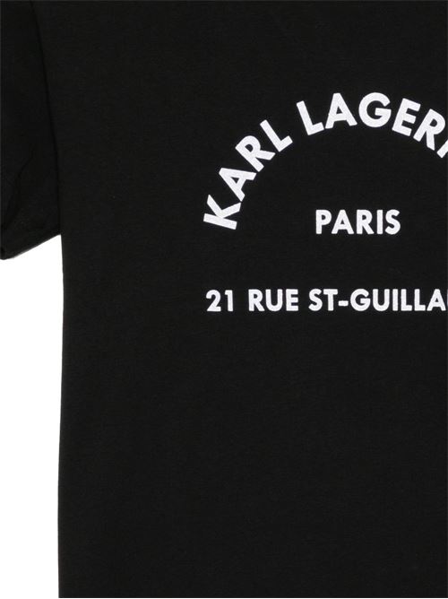 T-shirt donna manica corta con stampa Karl Lagerfeld | B1W17033999